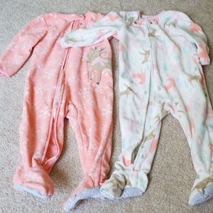 Carter's fleece pajamas